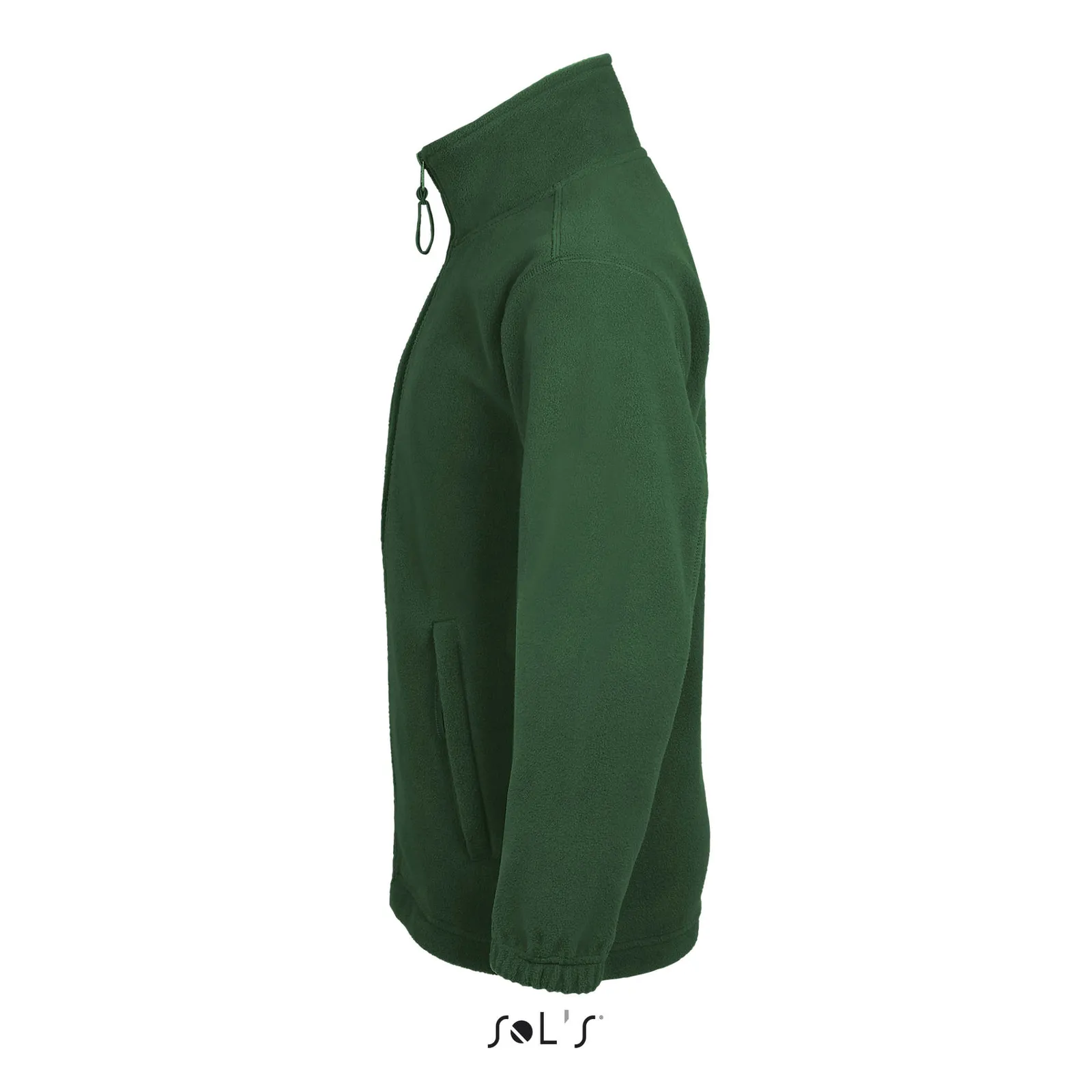 Pile SOL'S North Kids, Fir green, su modello, lato