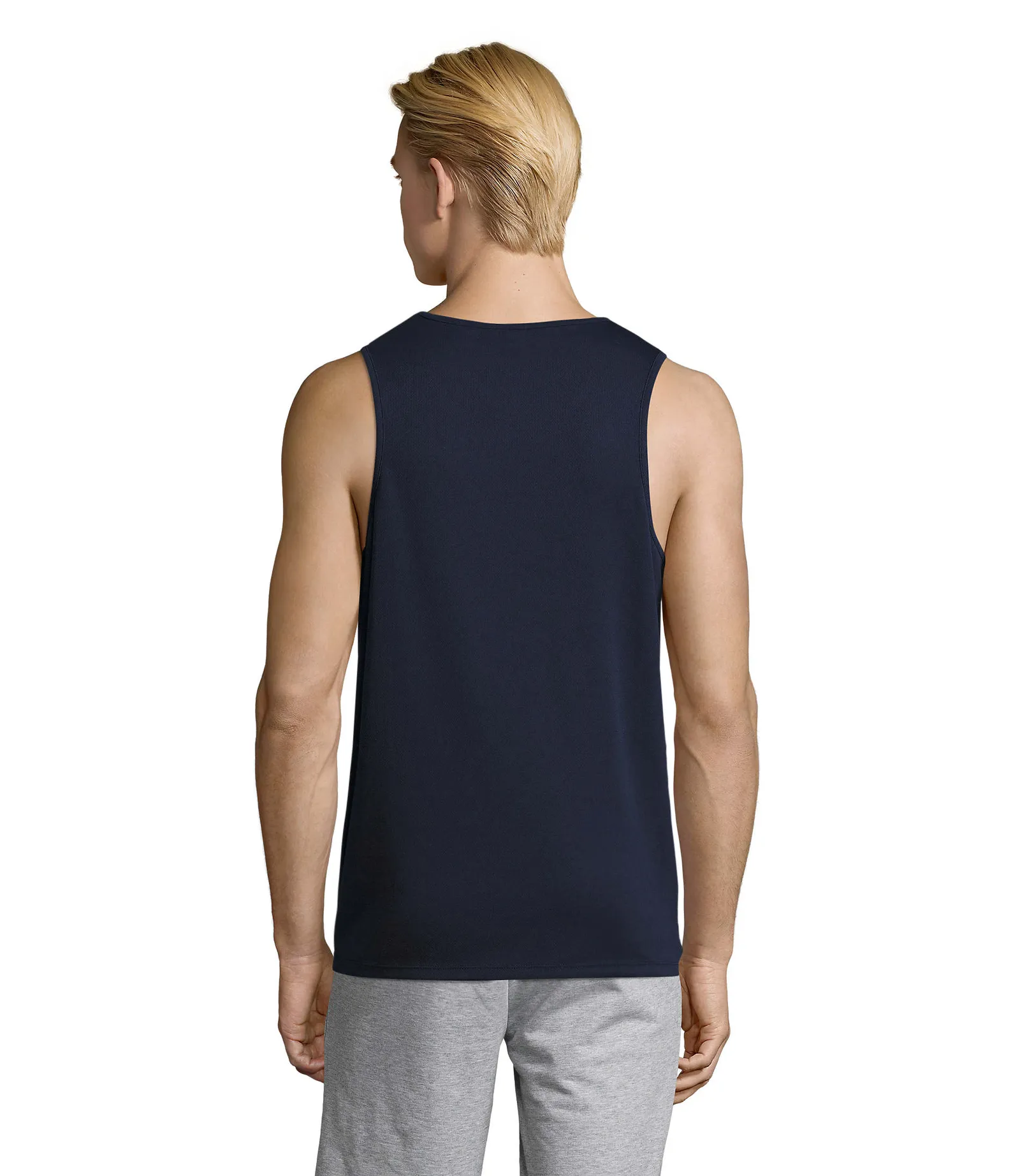 Sporty TT Men Blu oltremare indossata retro
