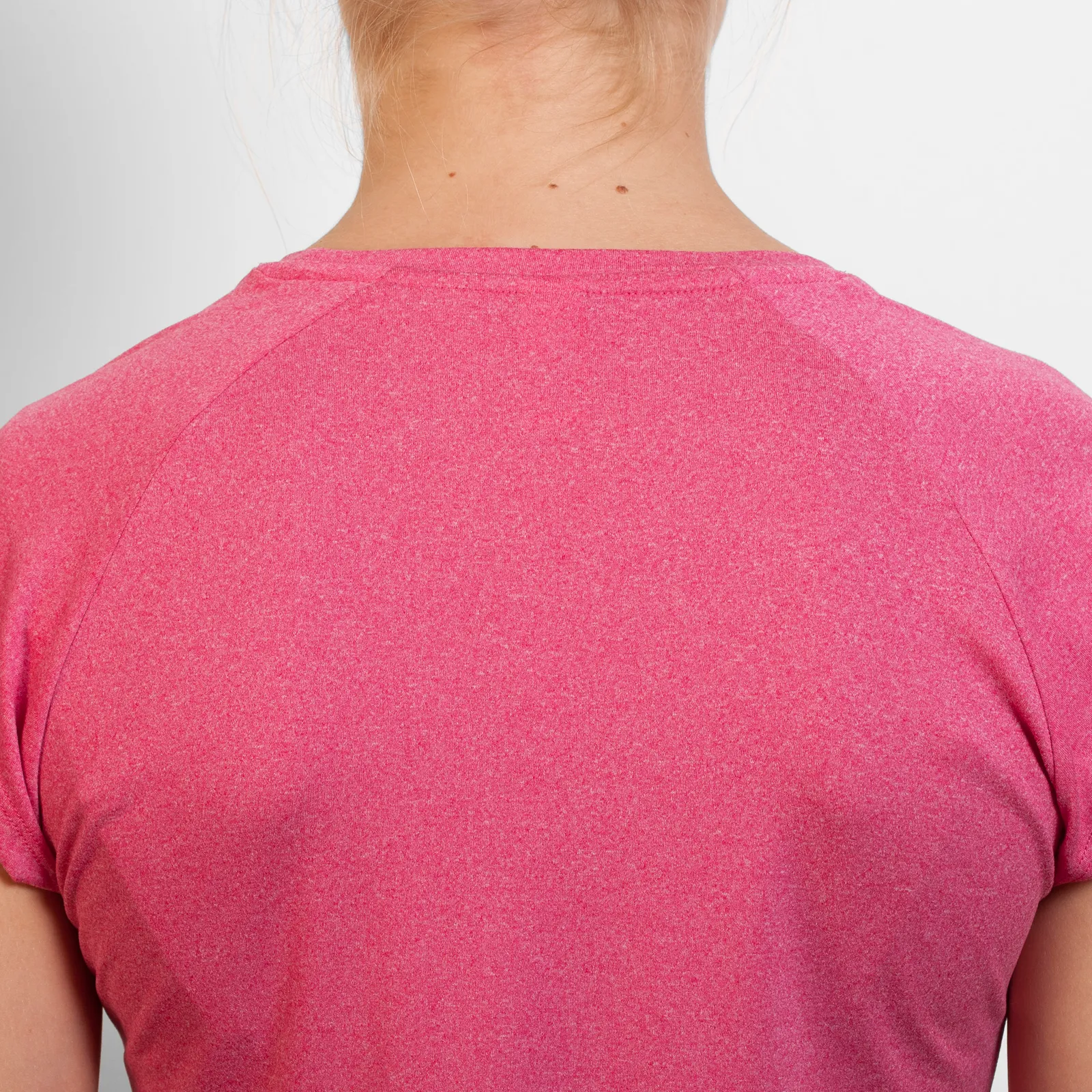 T-shirt tecnica Roly Avus, Rosa Vigorè, dettaglio