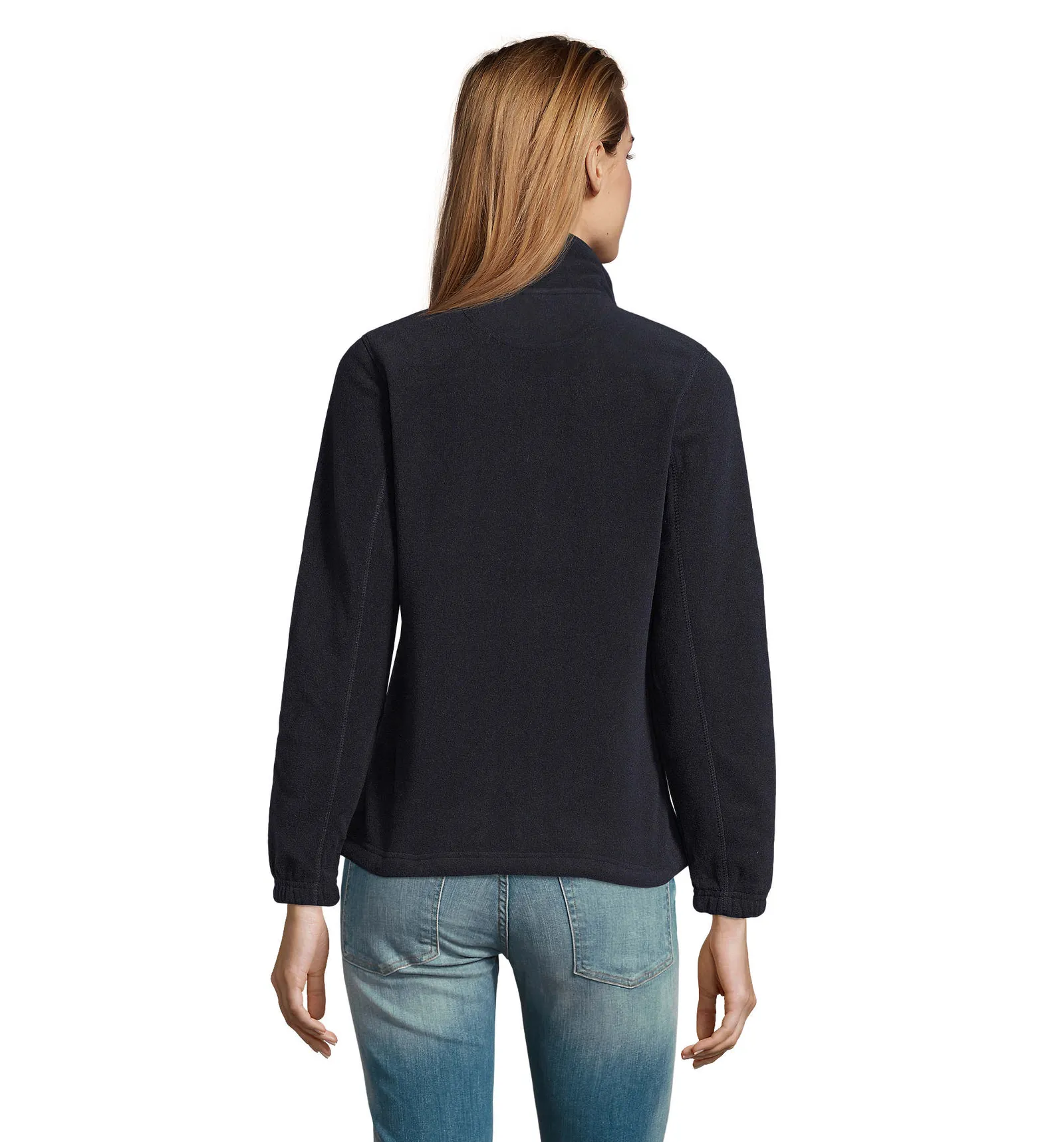 Pile SOL'S North Women, Navy, su modello, retro