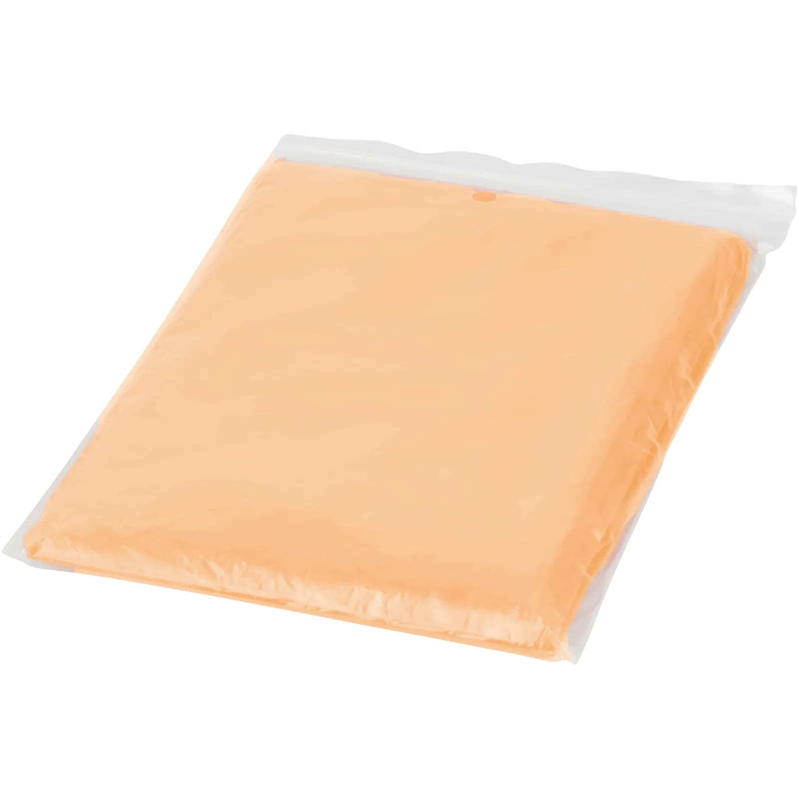 Poncho Ziva Arancione dettaglio 2