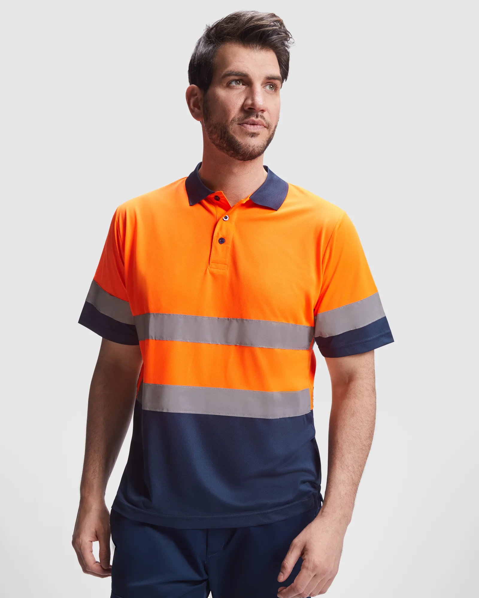 Polaris HV9302 Blu Navy/Arancione Fluo