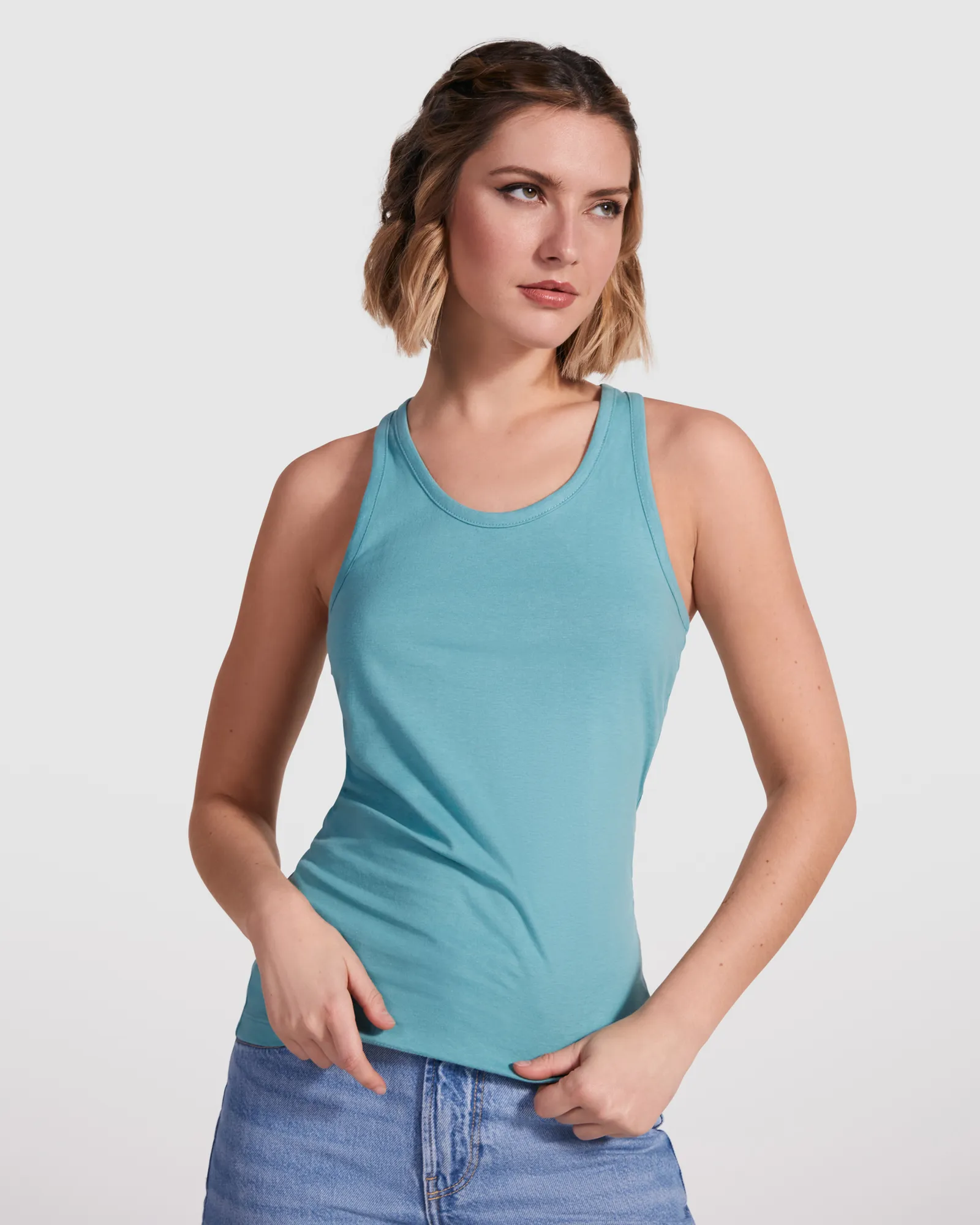 Canotta Roly Brenda, Azzurro Dusty