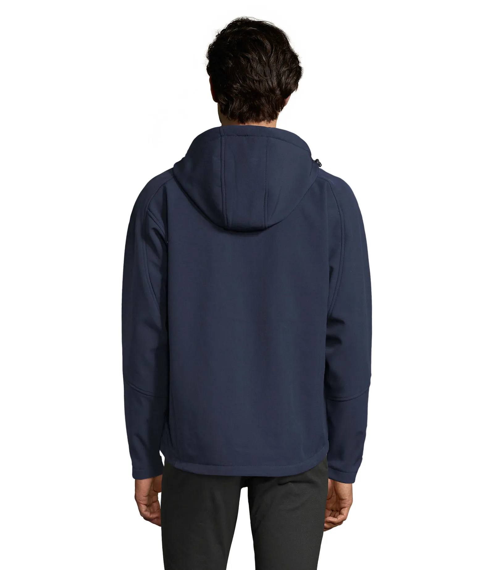 Softshell SOL'S Replay Men, French navy, su modello, retro