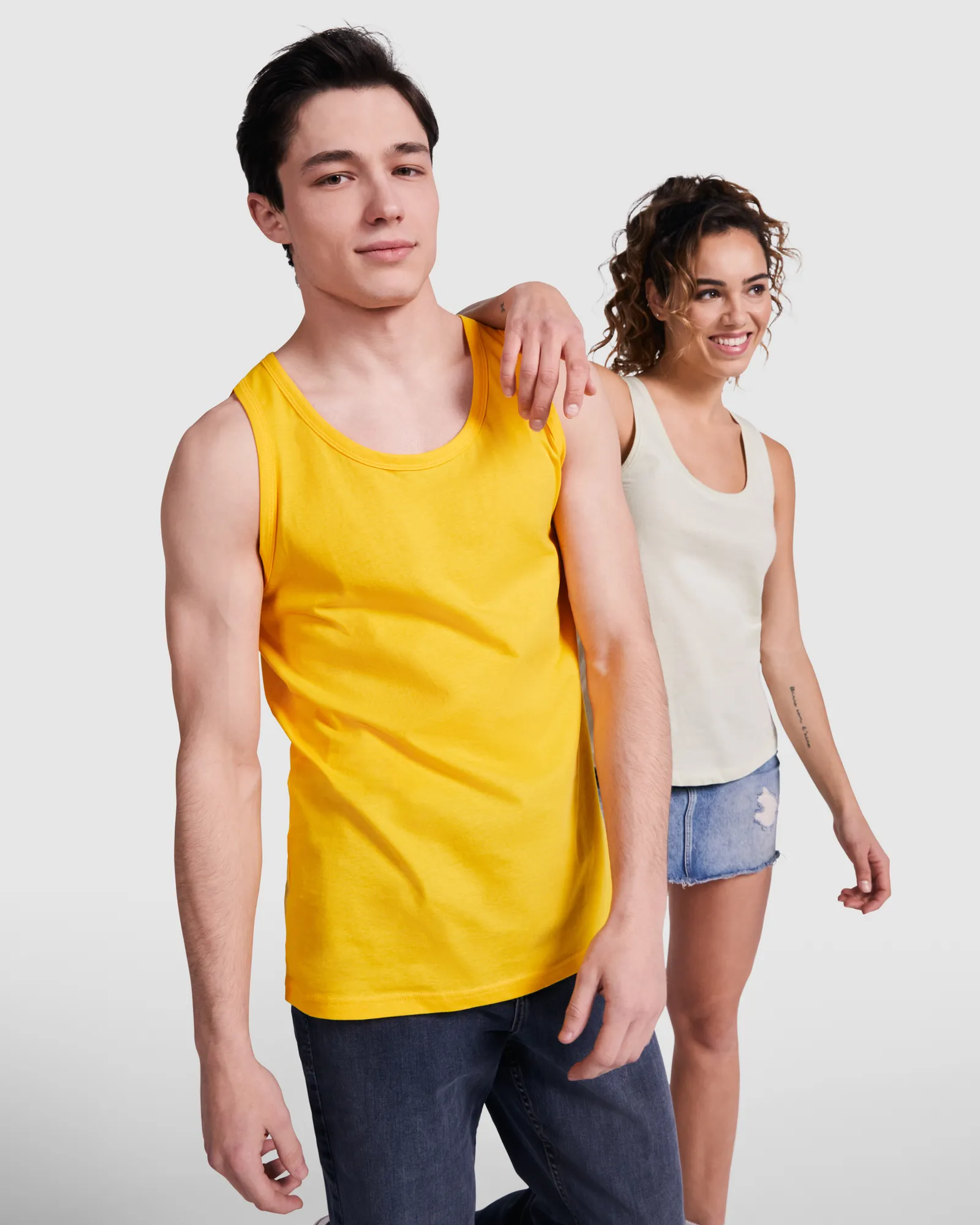 Canotta Roly Texas, Giallo Oro, dettaglio 2