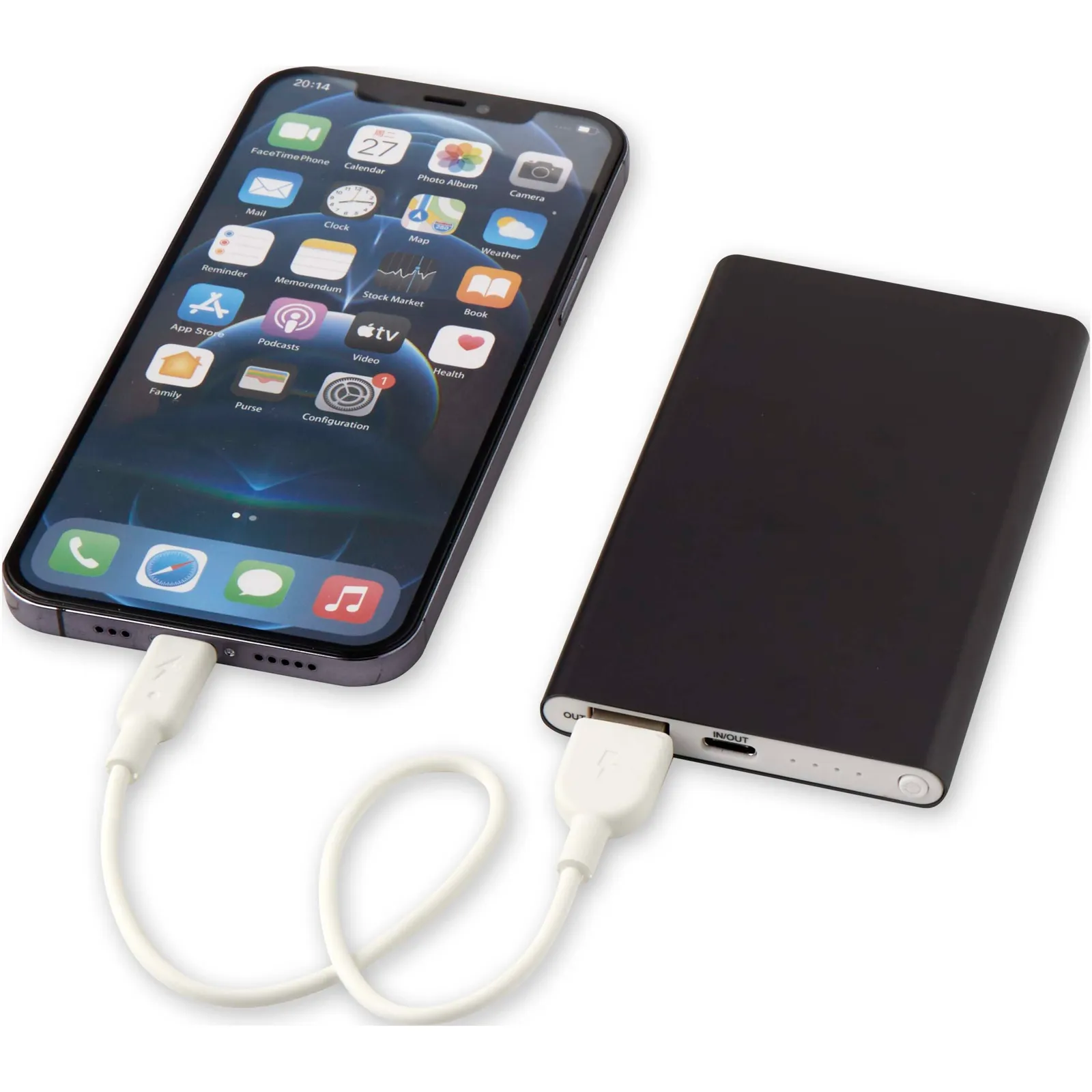 Powerbank C Pep Titanio dettaglio 2