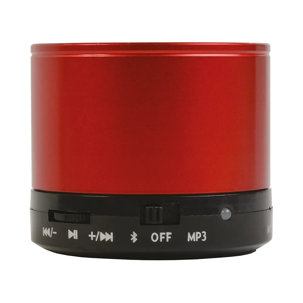 Speaker Sipec Mini altoparlante Bluetooth 18488, Rosso, dettaglio