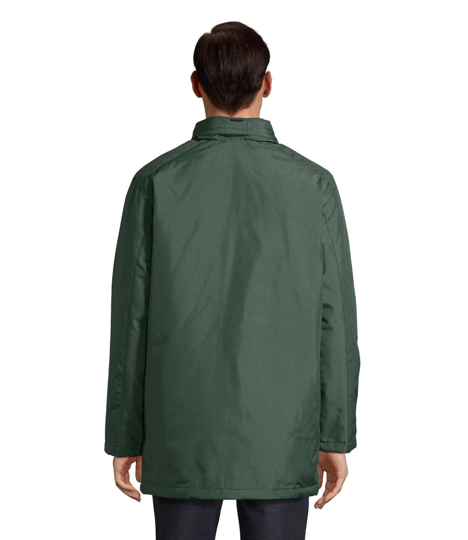 Parka SOL'S Robyn, Forest green, su modello, retro