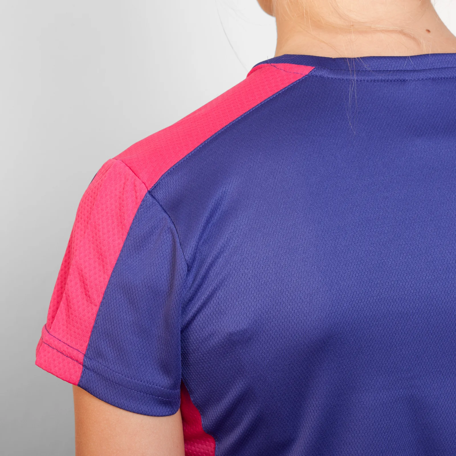 T-shirt tecnica Roly Suzuka, Mora/Rosa Orchidea