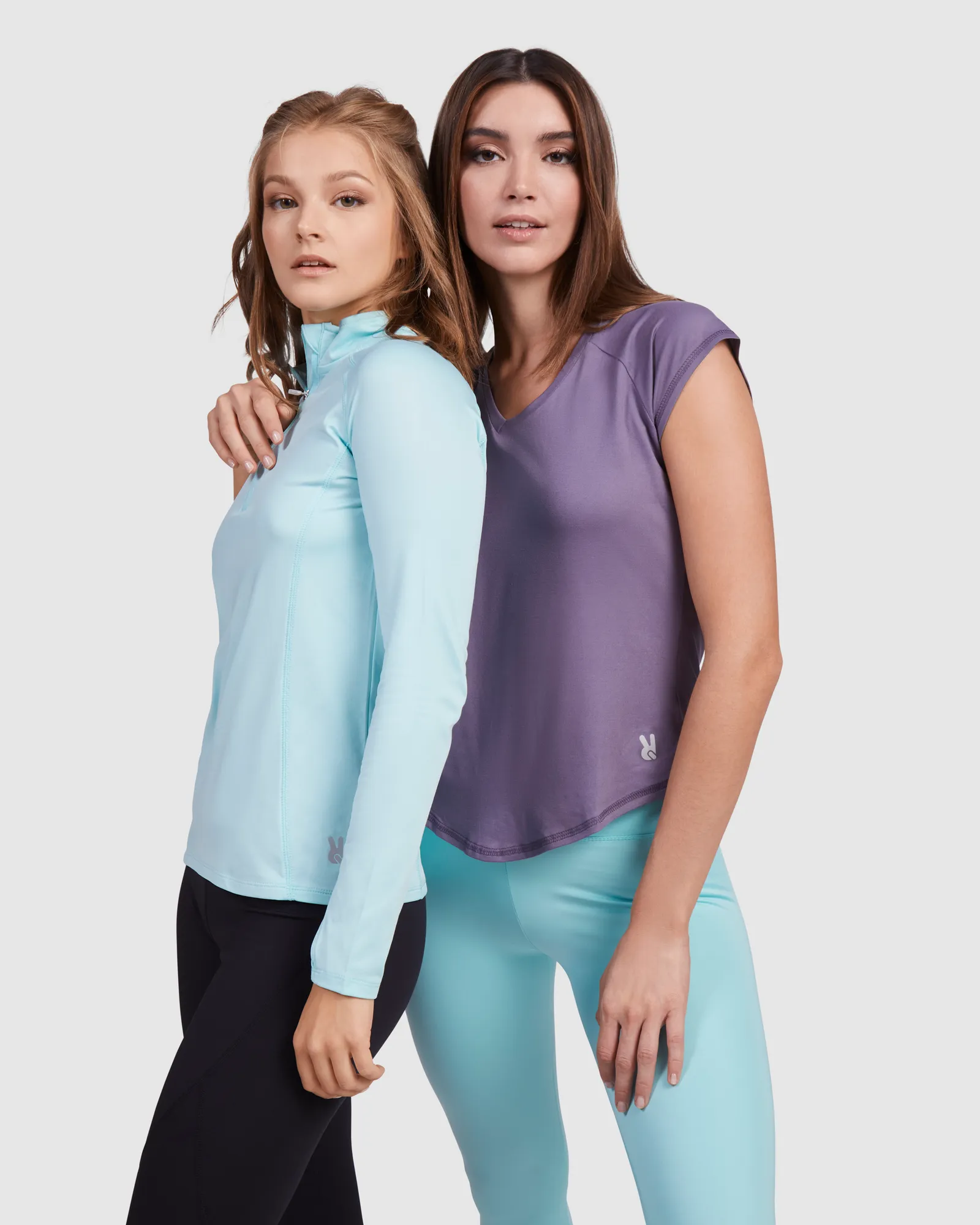 Felpa con mezza zip Roly Arlas, Verde Menta, dettaglio