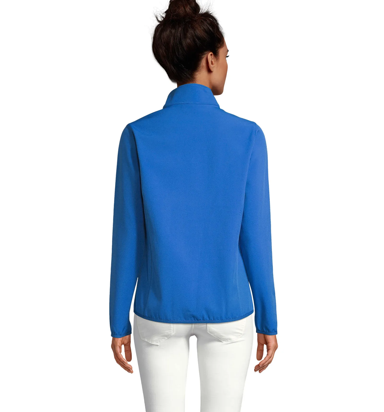 Softshell SOL'S Falcon Women, Royal blue, su modello, retro