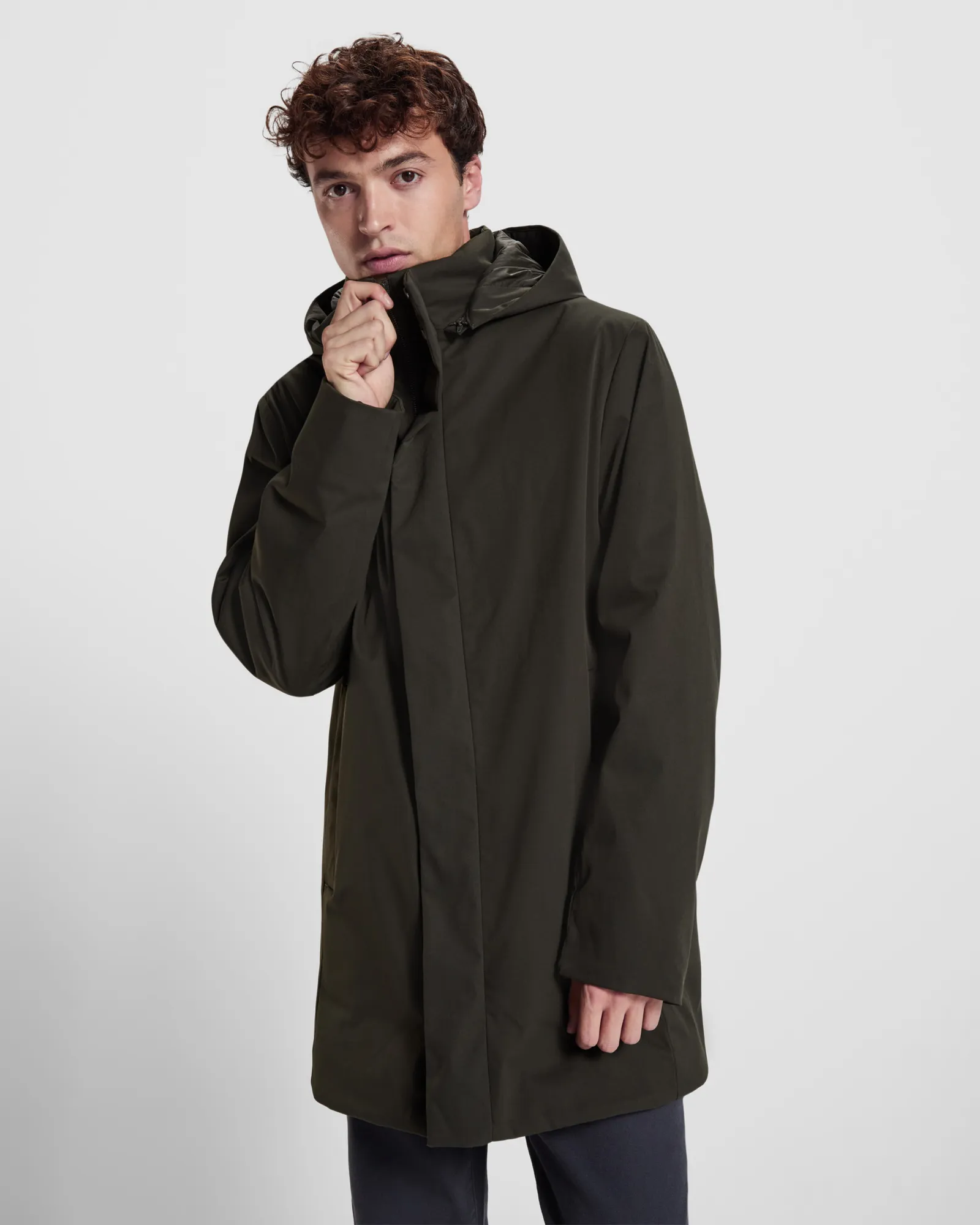 Parka Roly Dome, Nero, dettaglio