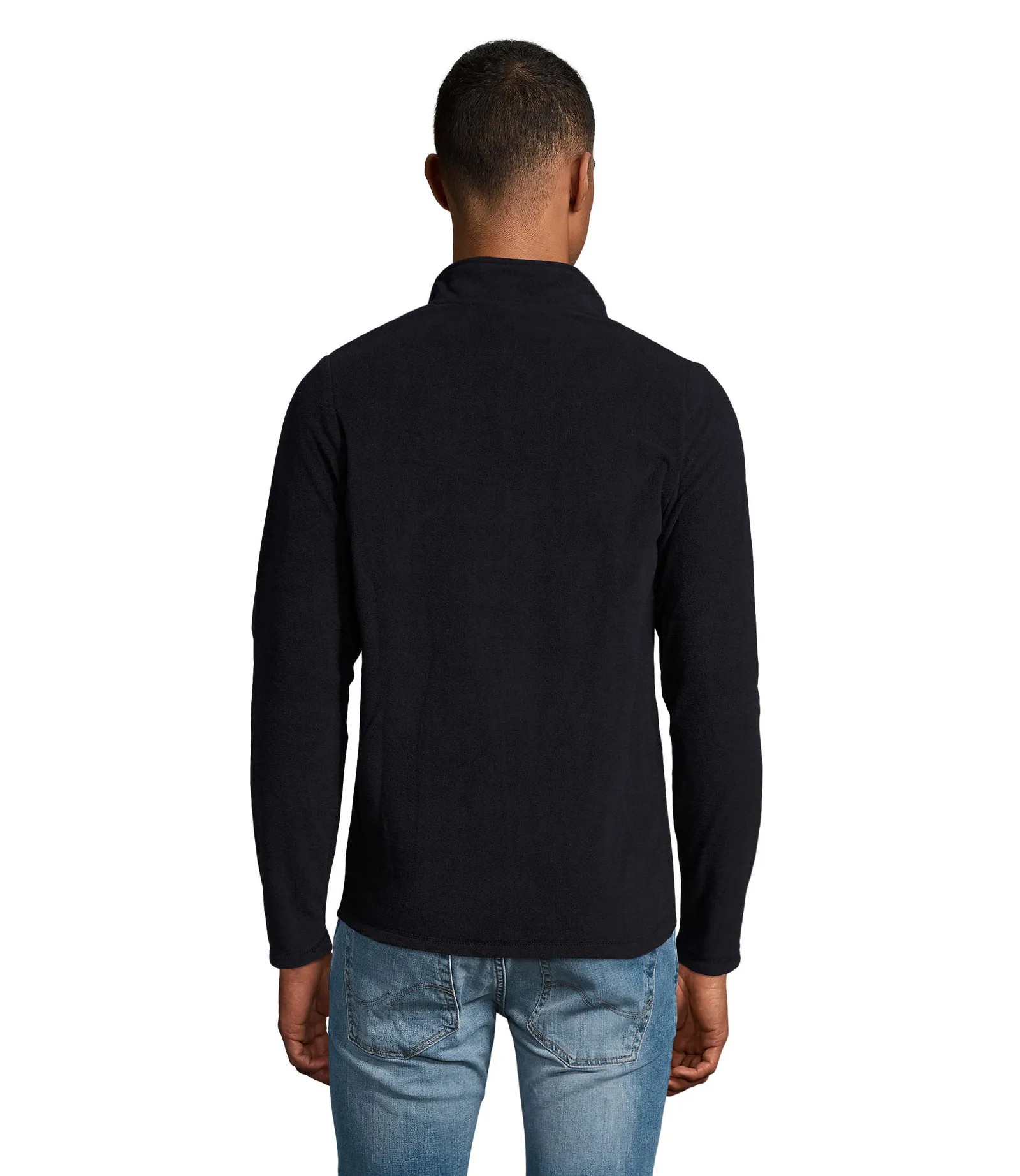Pile SOL'S Norman Men, Navy, su modello, retro