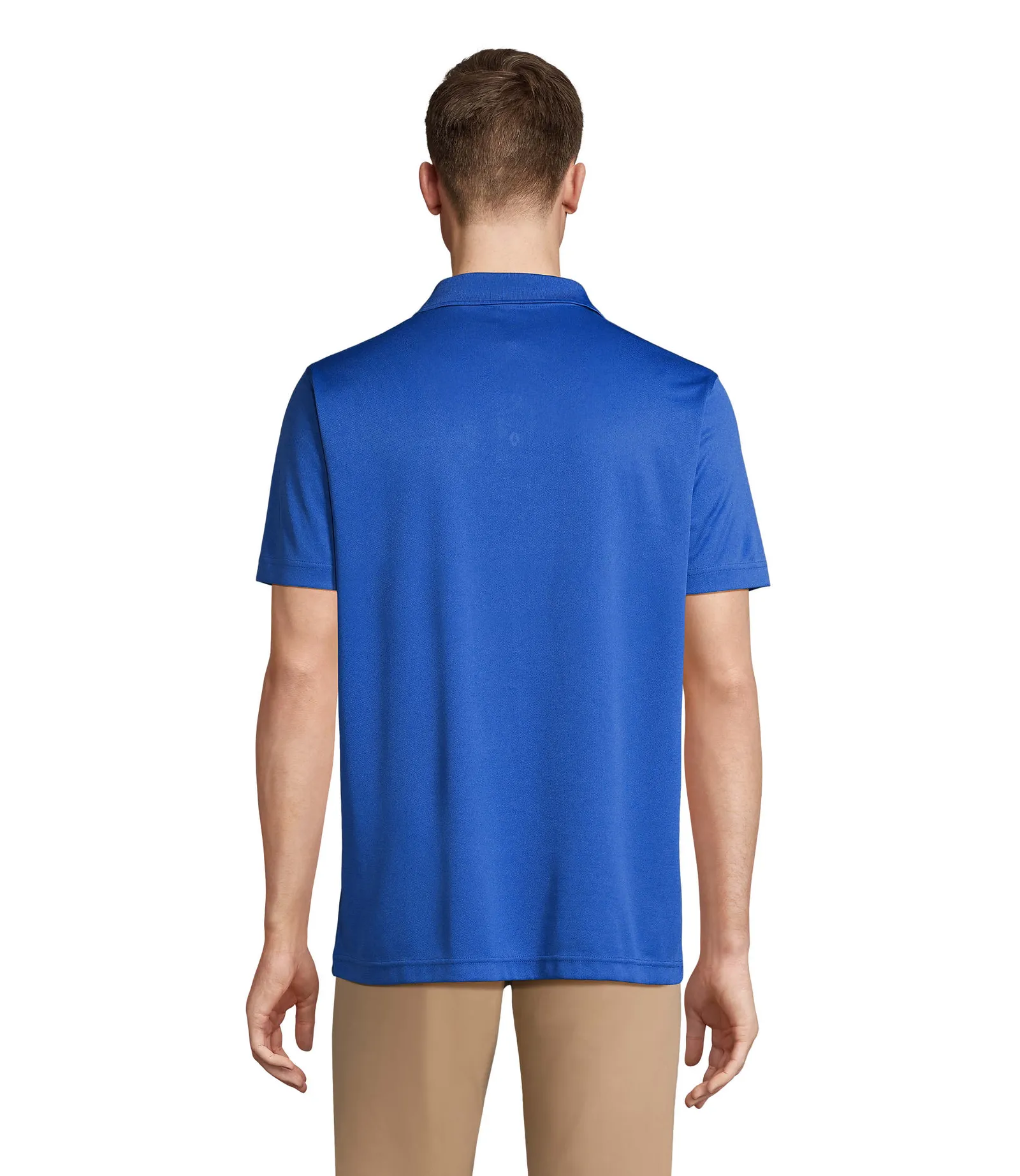 Polo tecnica SOL'S Pitcher, Royal blue, su modello, retro