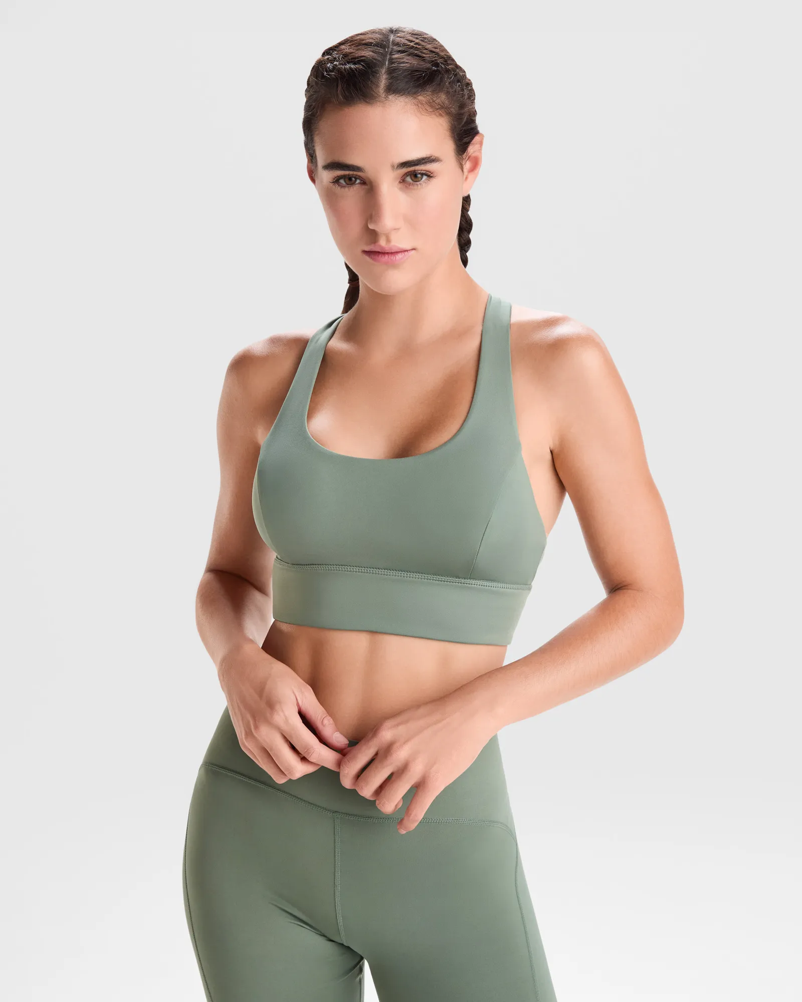 T-shirt tecnica Roly Sebring, Verde Laurel
