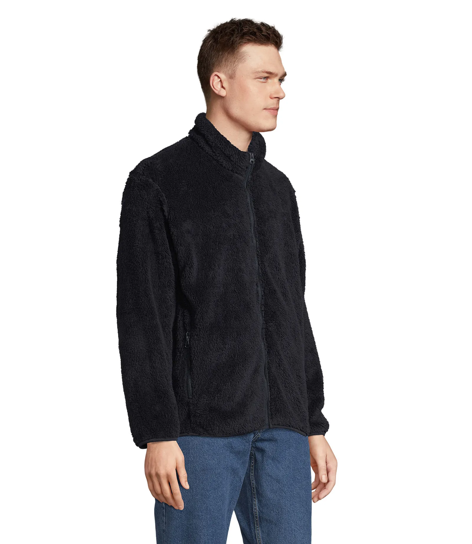 Pile SOL'S Finch, Navy, su modello, retro