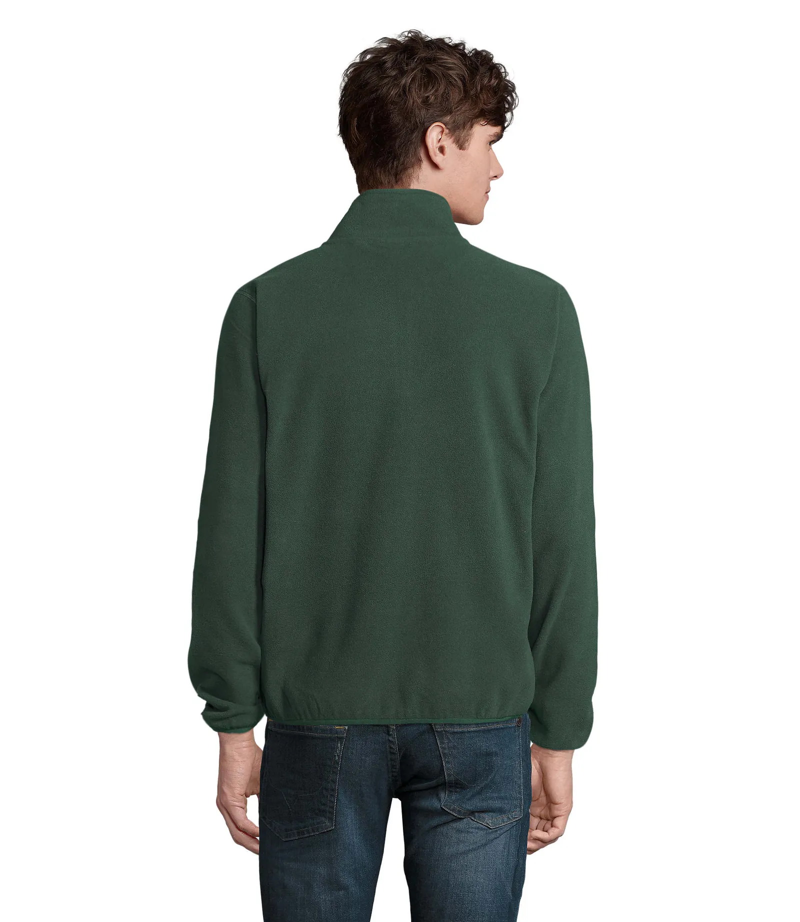 Pile SOL'S Factor Men, Forest green, su modello, retro