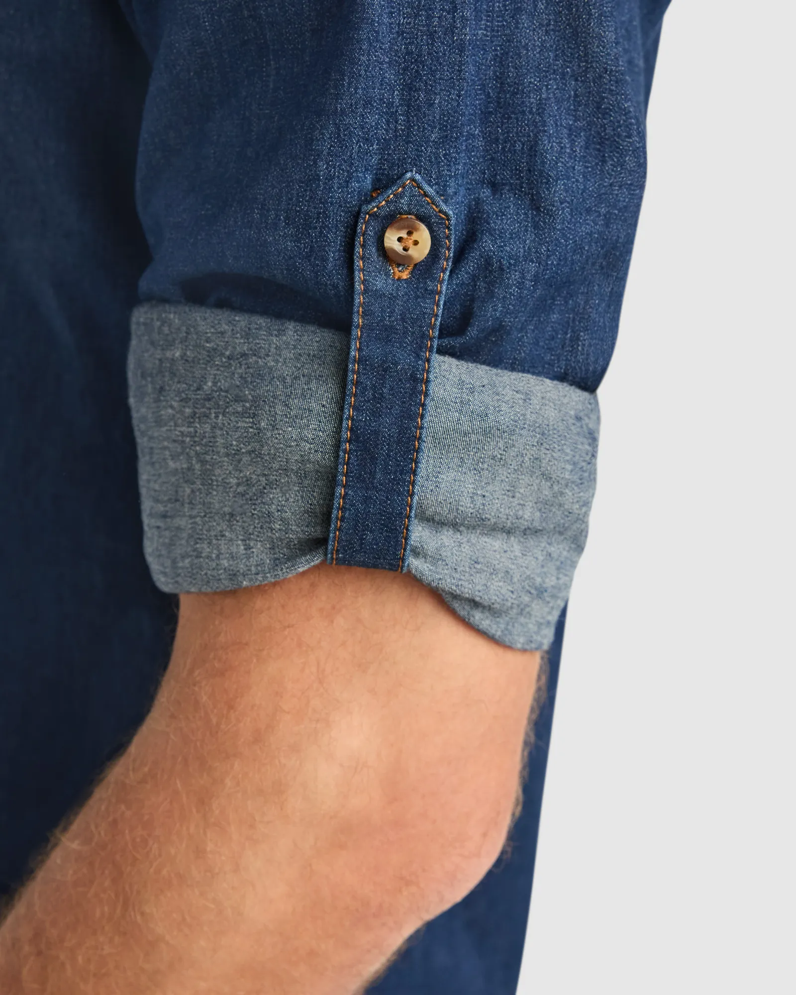 Camicia manica lunga Roly Lujan, Jeans, dettaglio 3