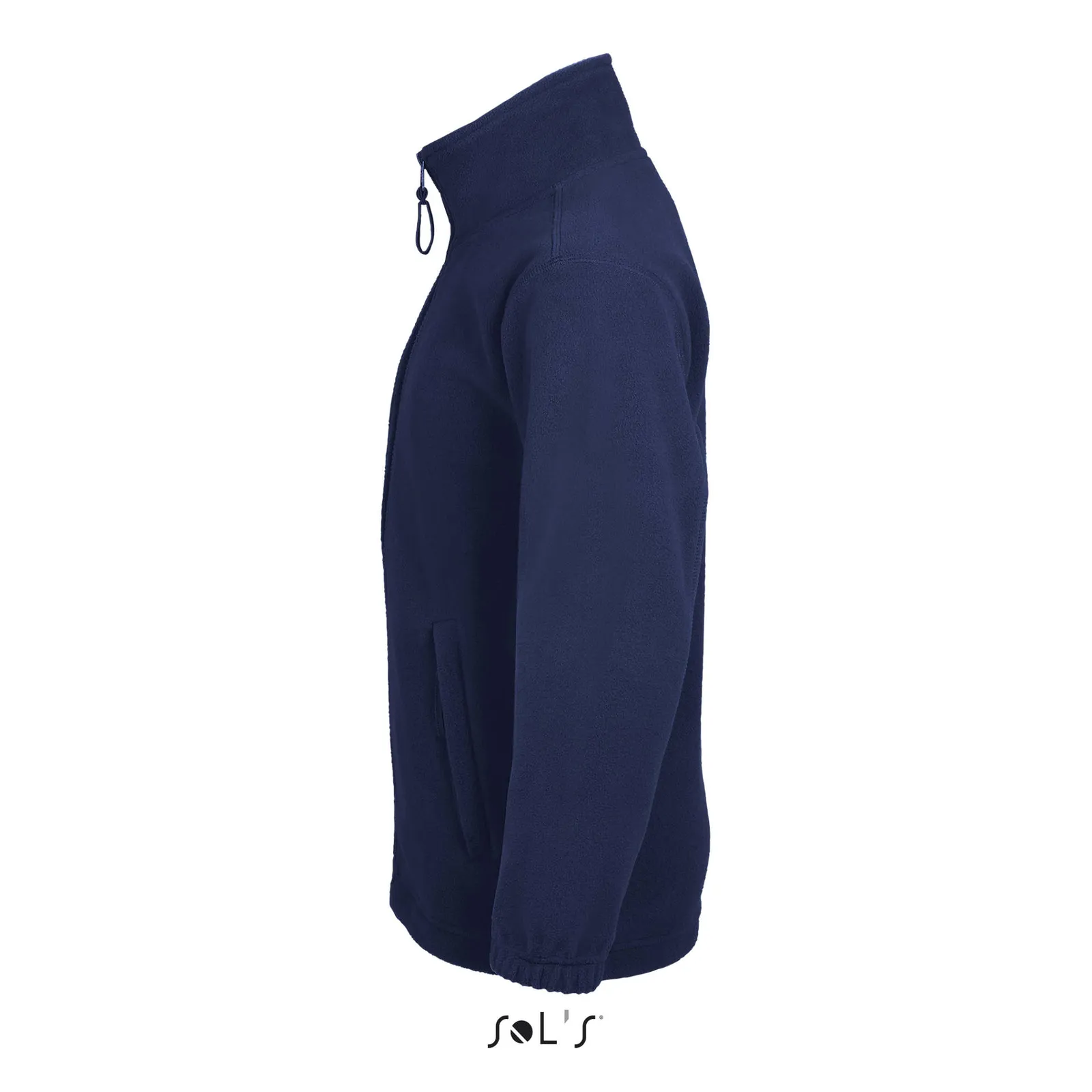 Pile SOL'S North Kids, Navy, su modello, lato