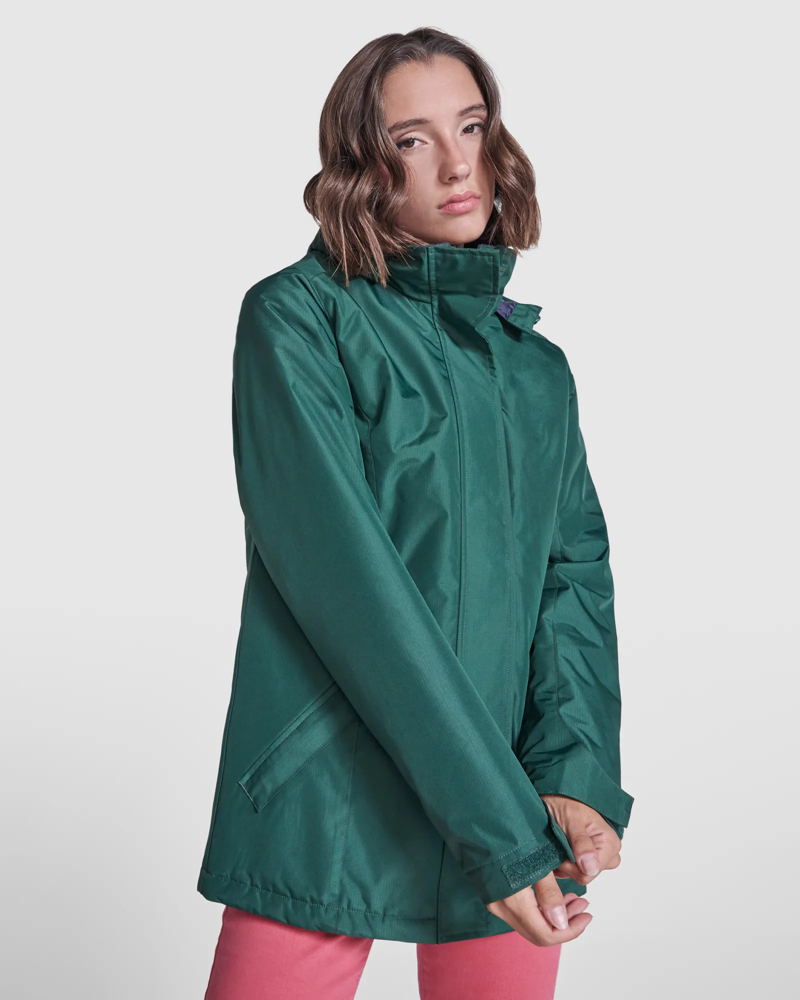 Parka Roly America Woman, Verde Bottiglia