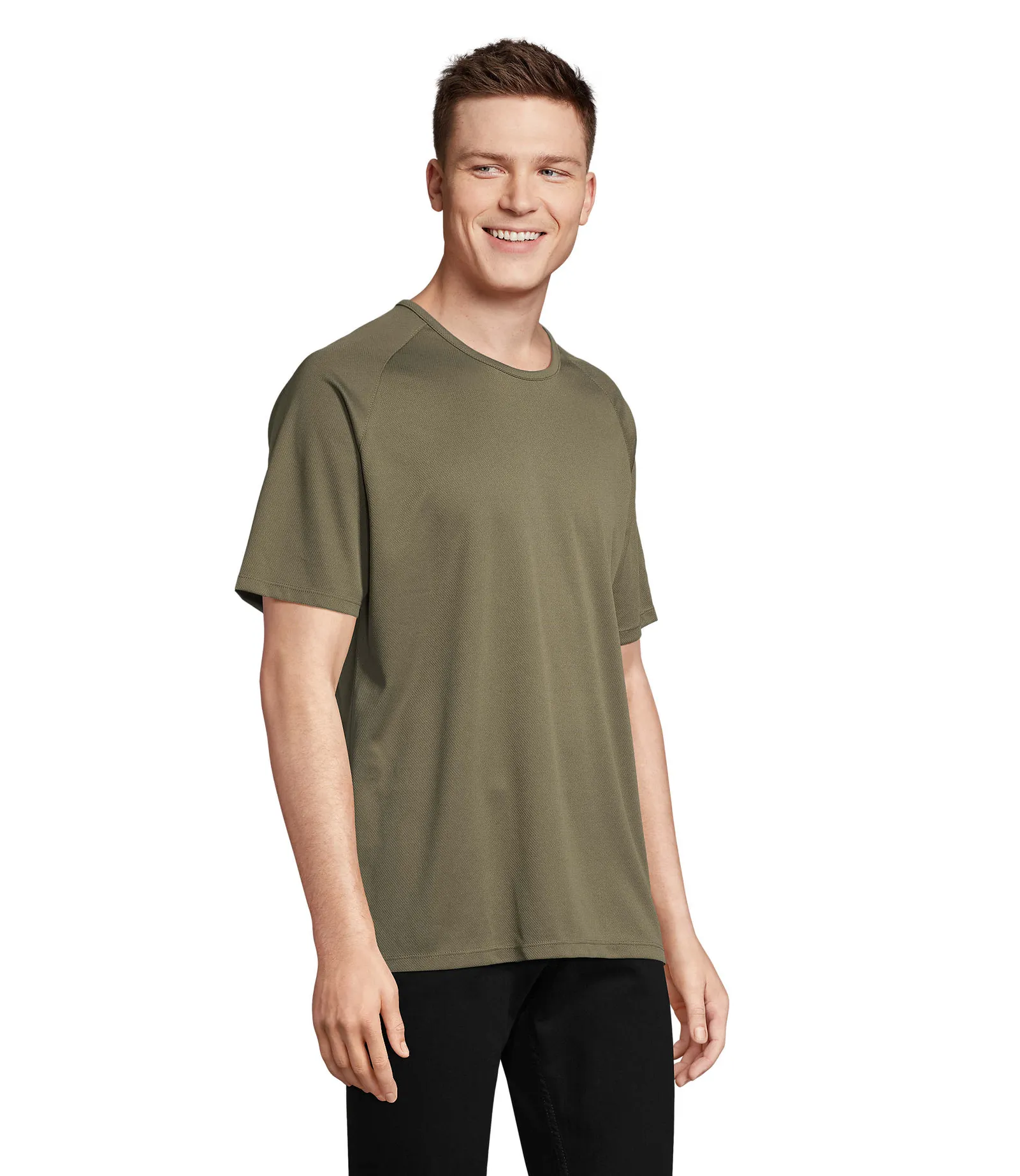 Sporty Army indossata lato