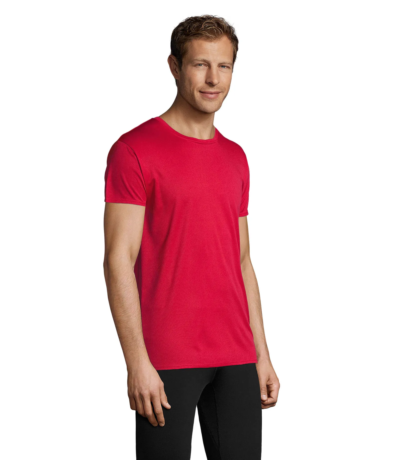 Sprint Rosso indossata lato