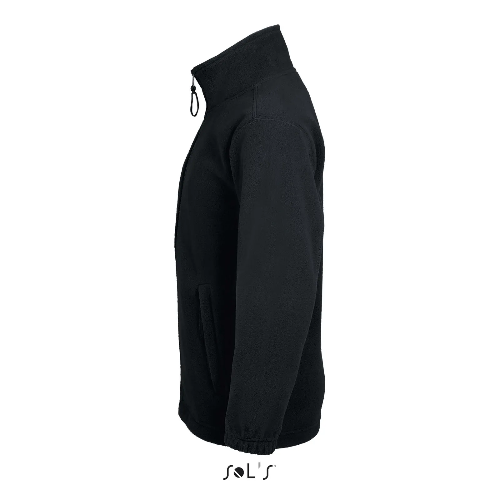 Pile SOL'S North Kids, Black, su modello, lato