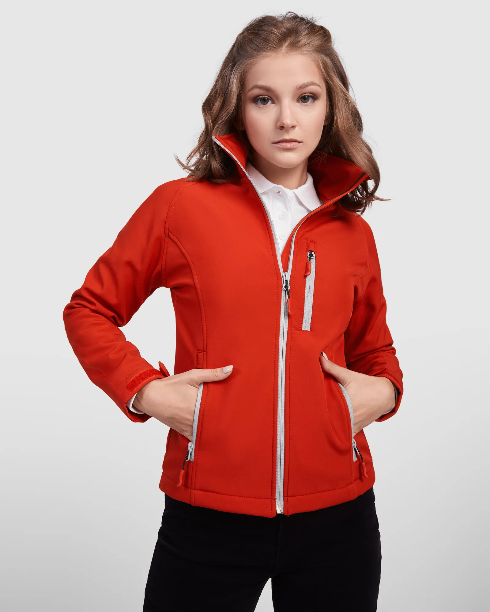 Softshell Roly Antartida Woman, Rosso, dettaglio 2