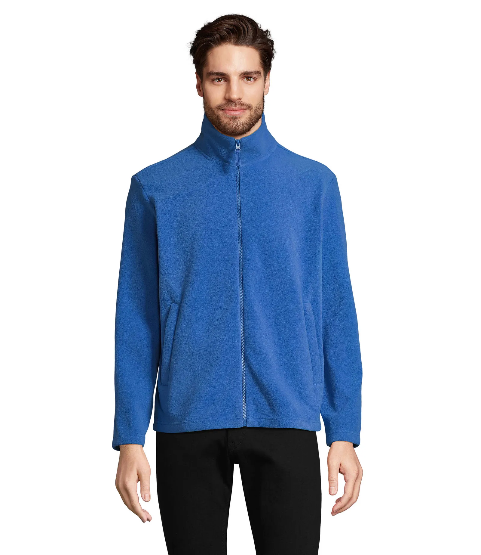 Pile SOL'S Nitro, Royal blue, su modello, fronte