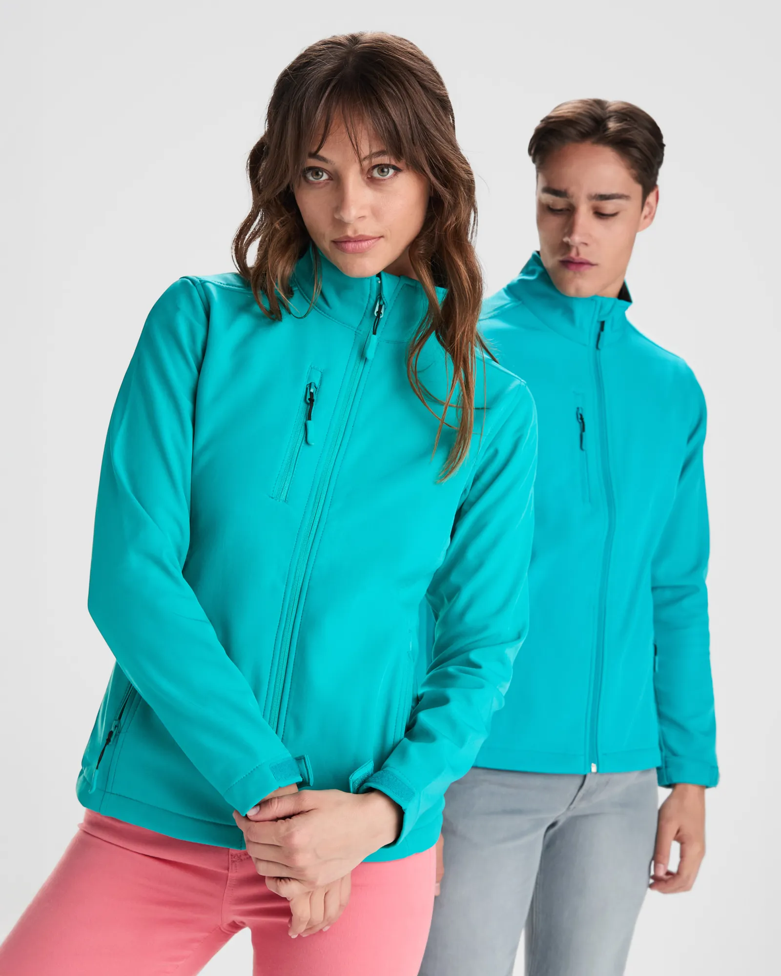 Softshell Roly Nebraska Woman, Acquamarina, dettaglio 3