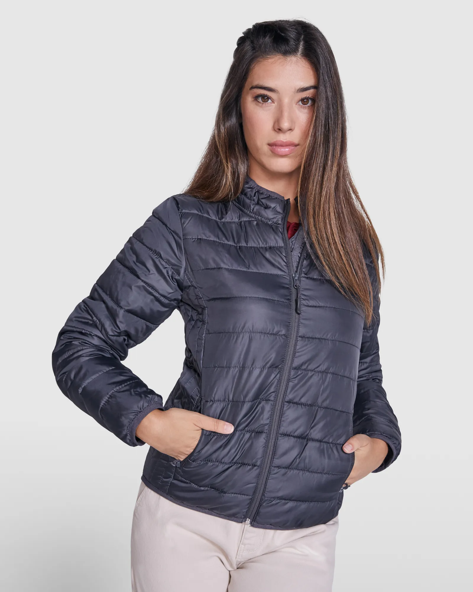 Giubbotto Roly Finland Woman, Ebano