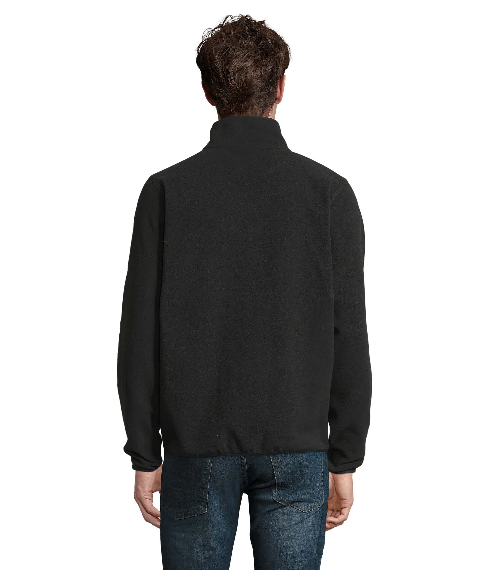 Pile SOL'S Factor Men, Black, su modello, lato