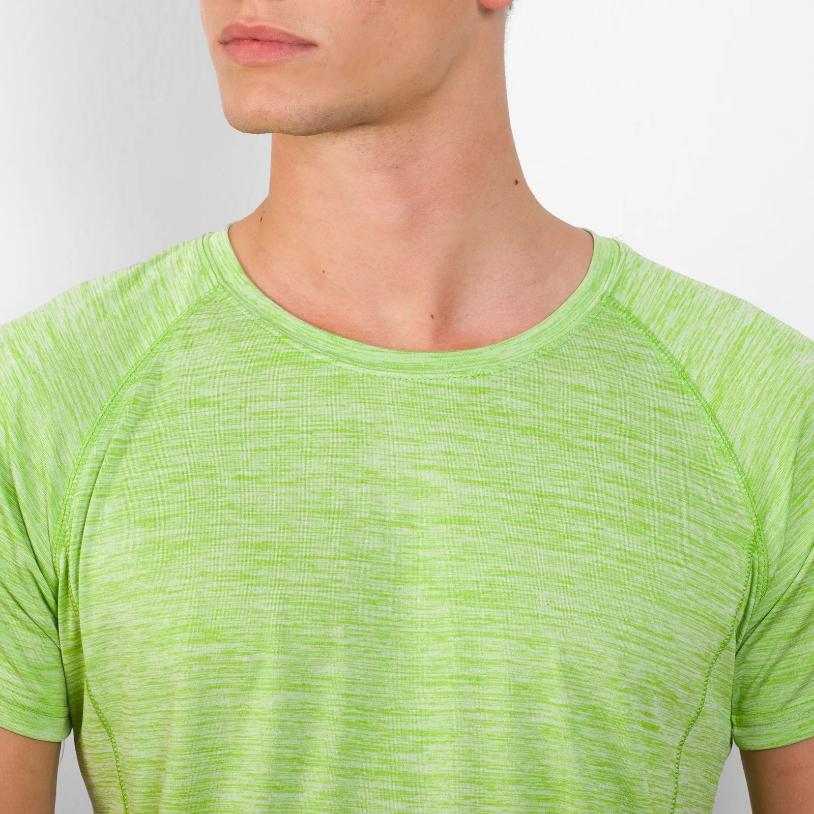 T-shirt tecnica Roly Austin, Lime Vigorè