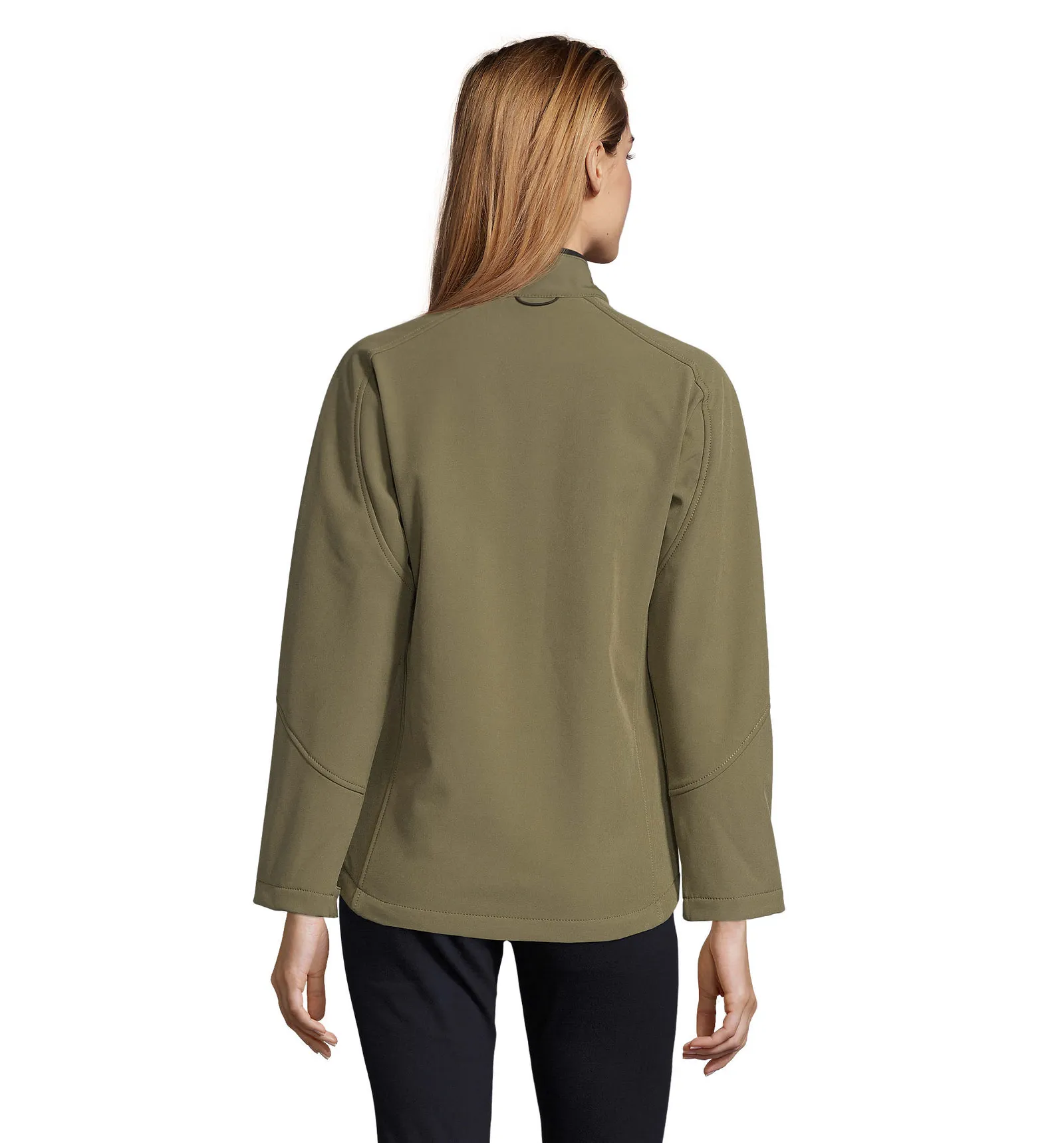 Softshell SOL'S Roxy, Army, su modello, retro