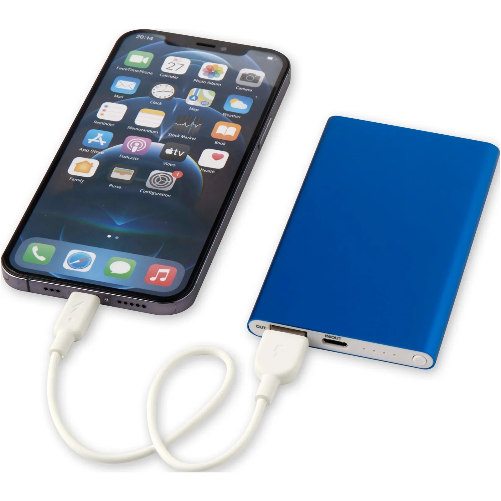 Powerbank C Pep Blu royal dettaglio 2