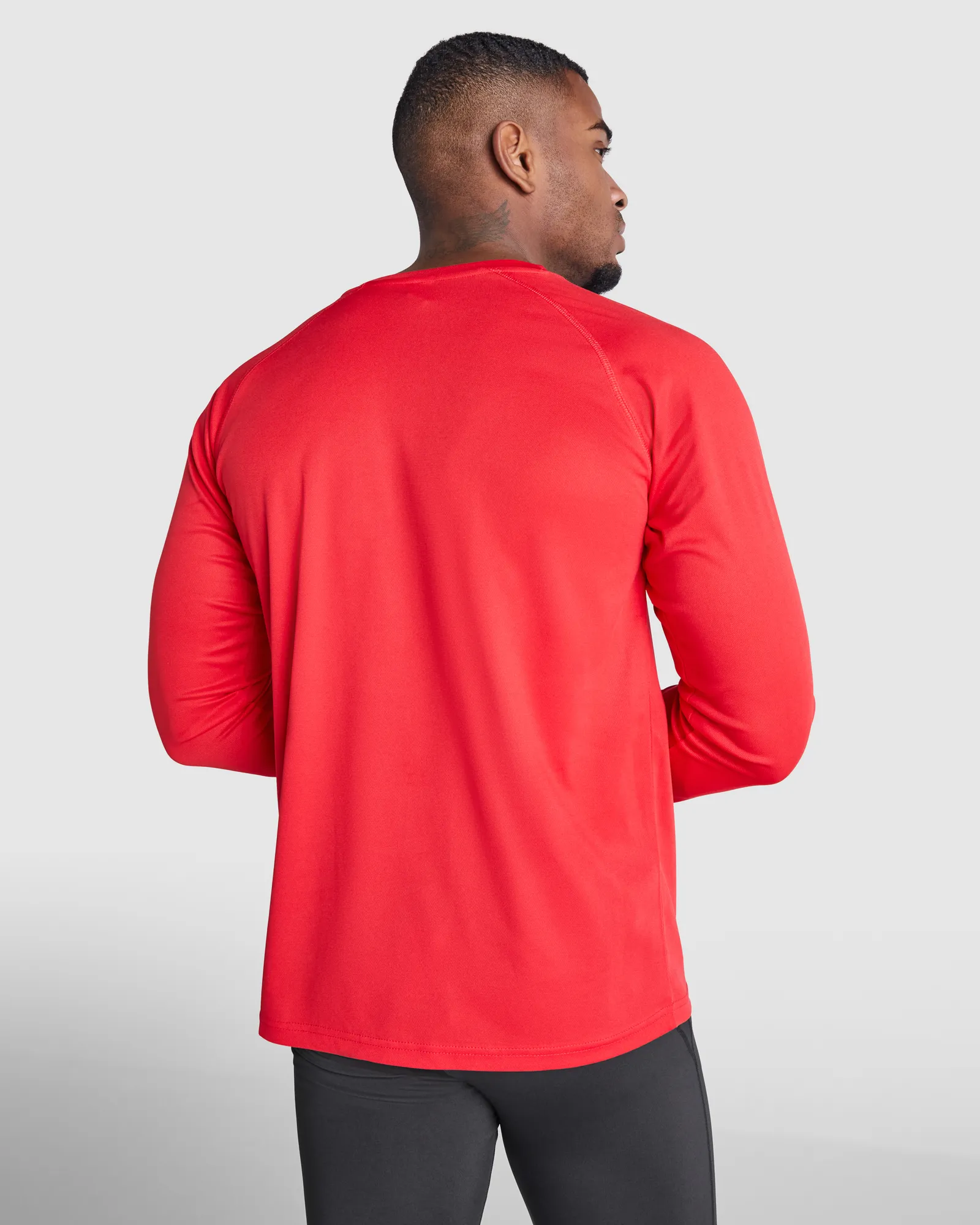 T-shirt tecnica Roly Montecarlo L/S, Rosso