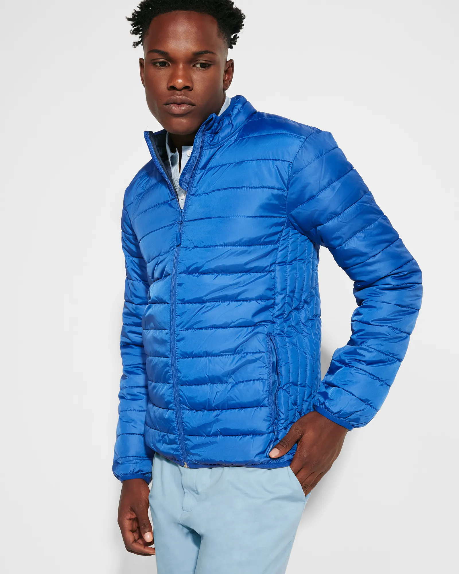 Giubbotto Roly Finland, Blu Elettrico