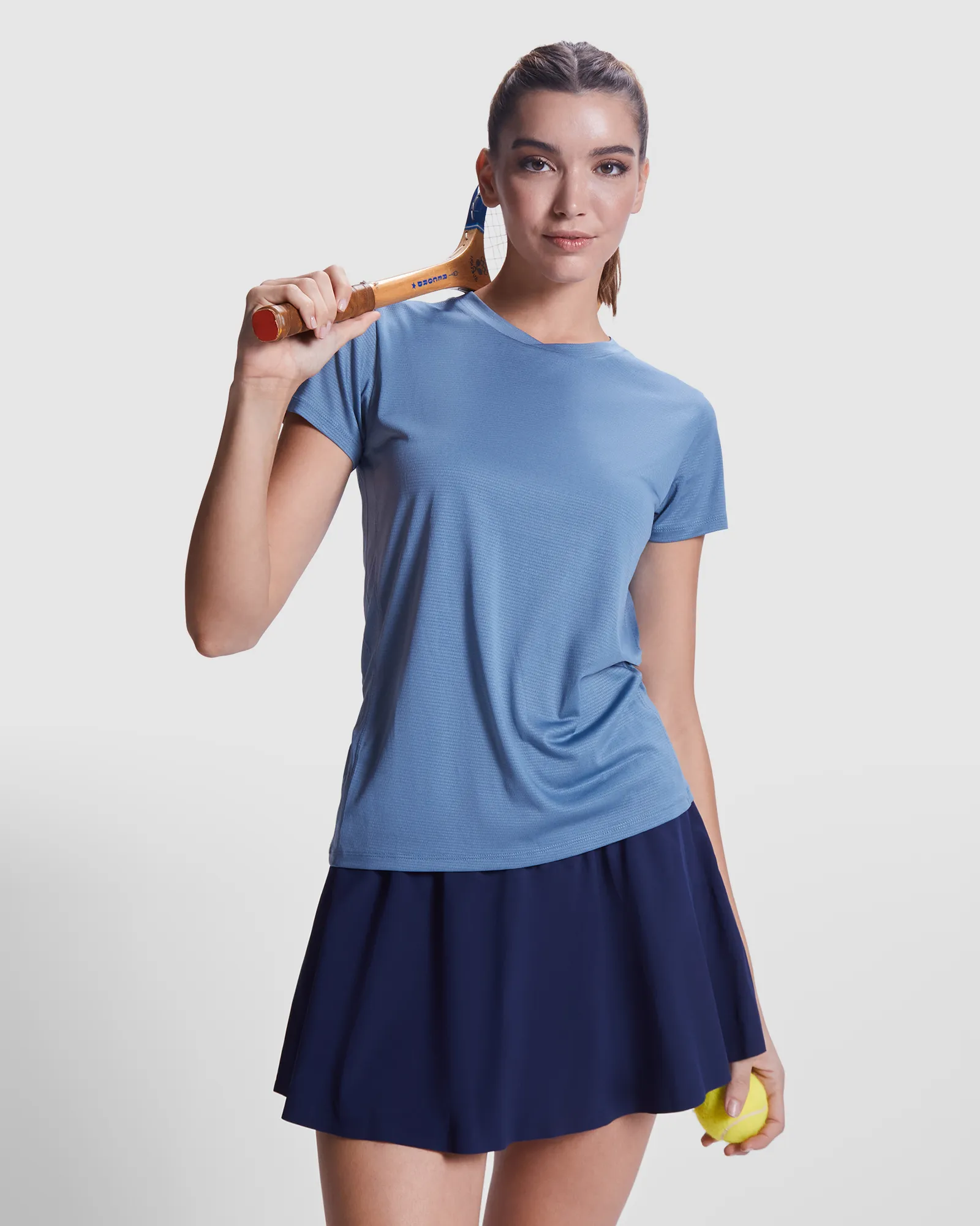 T-shirt tecnica Roly Slam Woman, Azul Tormenta