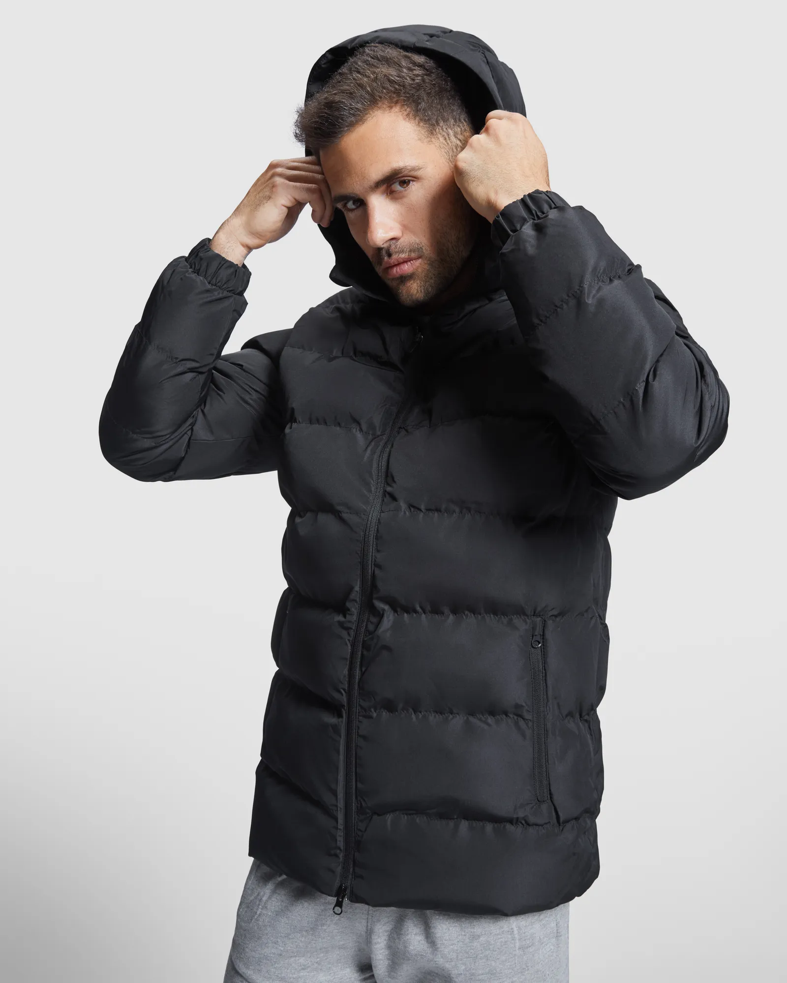 Parka Roly Nepal, Nero, dettaglio 2