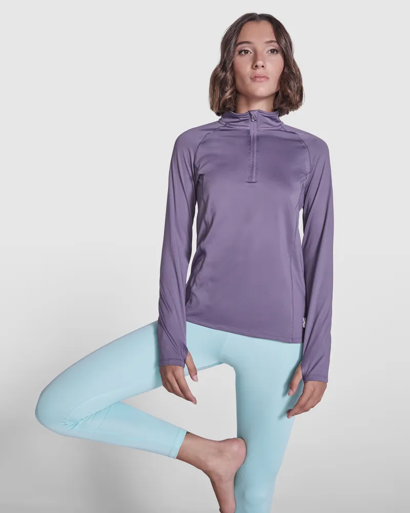 Felpa con mezza zip Roly Arlas