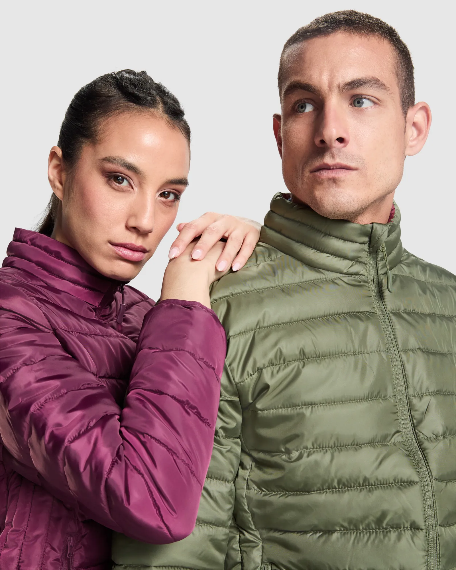 Giubbotto Roly Finland, Verde Militare, dettaglio 3