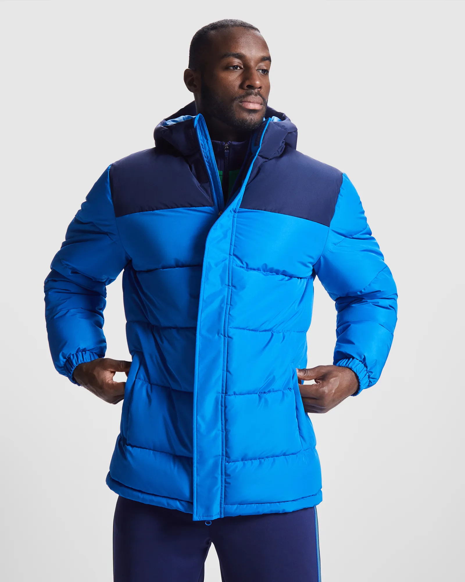 Parka Roly Tallin, Blu Reale/Blu Marino, dettaglio