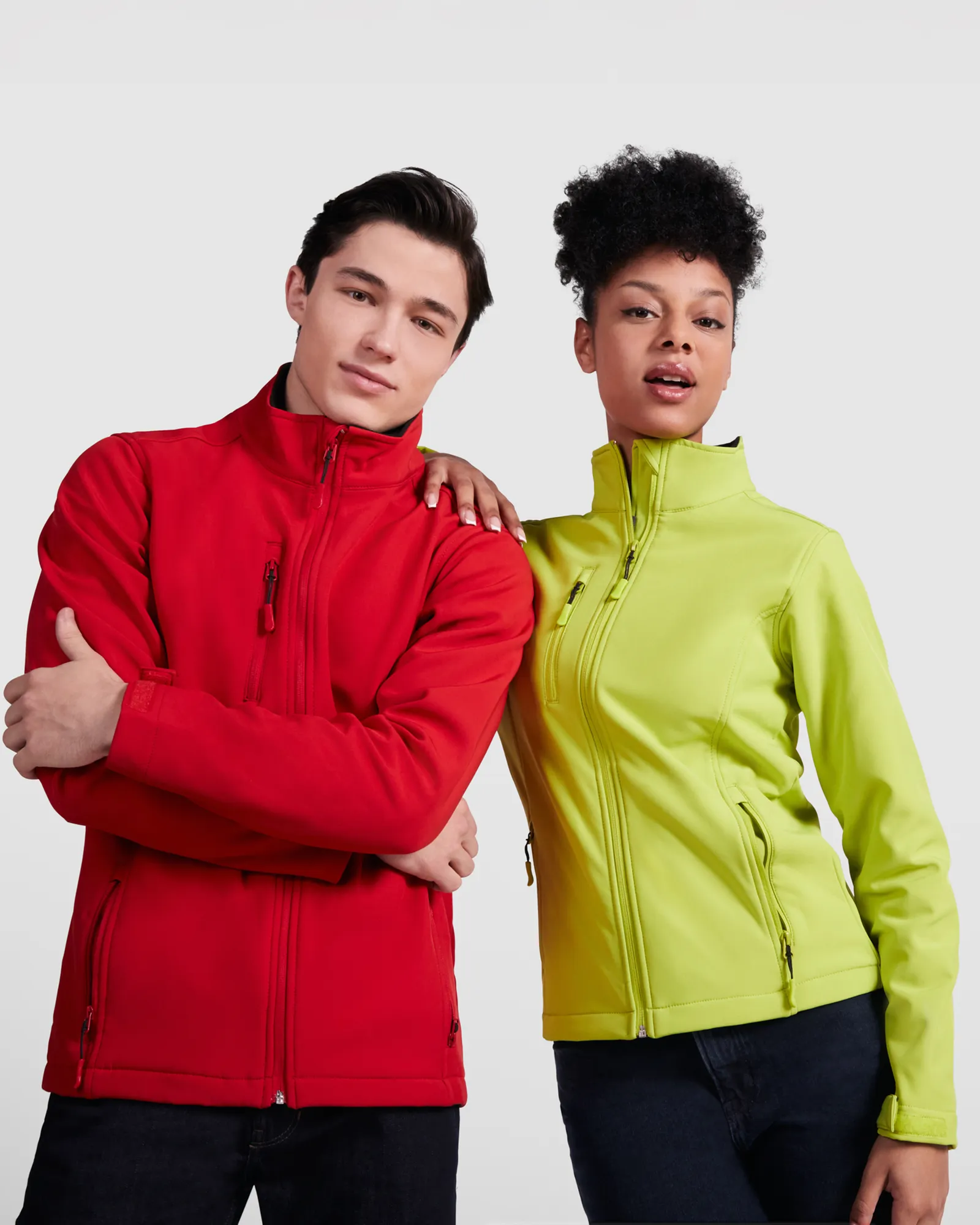 Softshell Roly Nebraska, Rosso, dettaglio 2