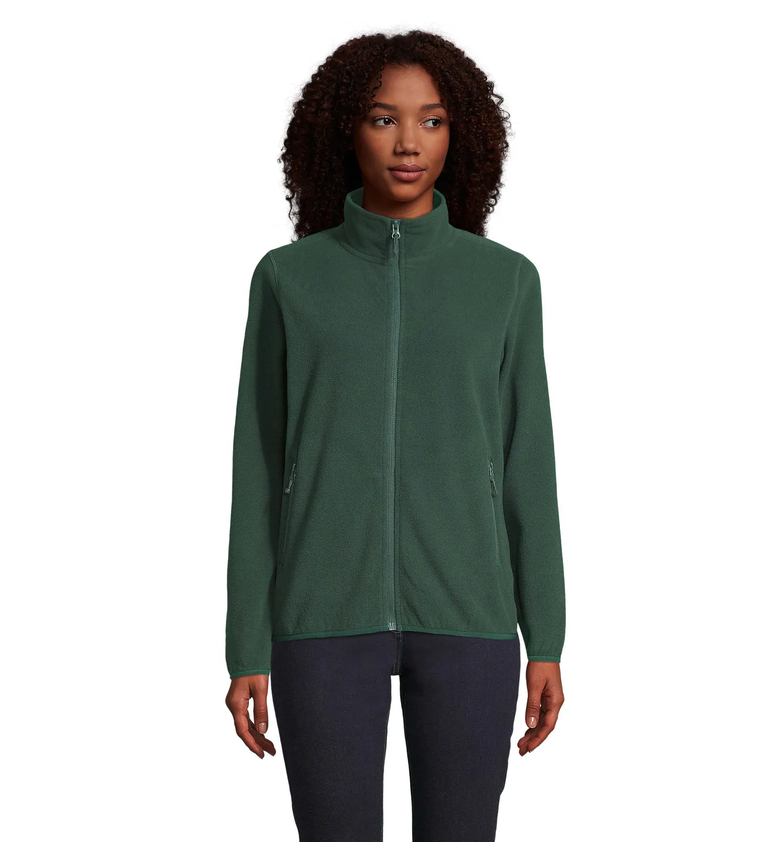 Pile SOL'S Factor Women, Forest green, su modello, fronte