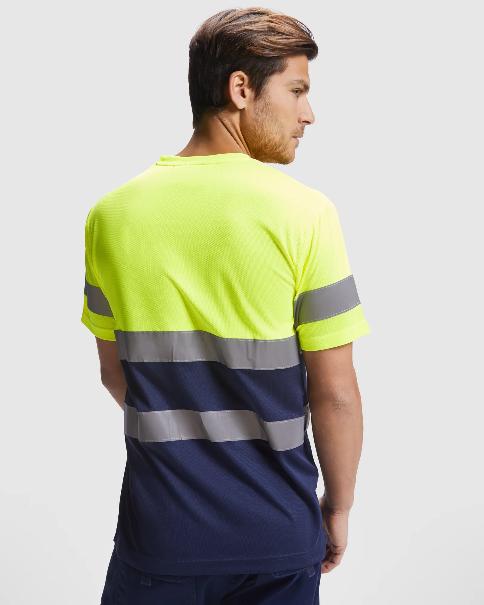 Delta HV9310 Blu Navy/Giallo Fluor dettaglio 2