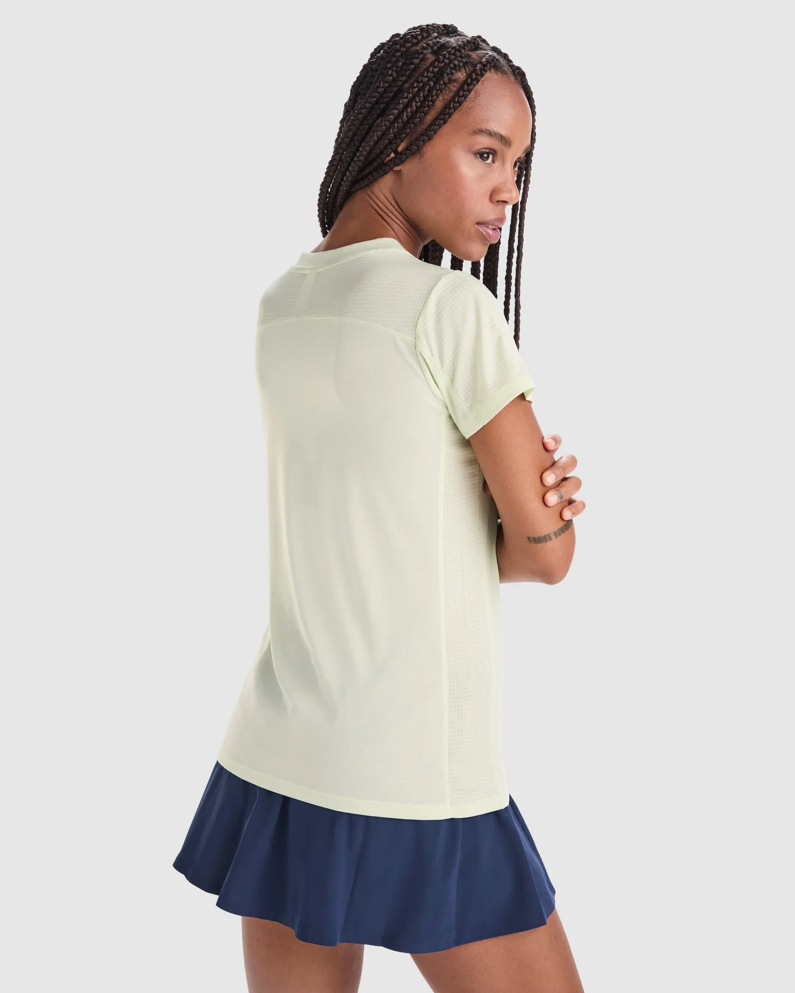 T-shirt tecnica Roly Slam Woman, Verde Mist, dettaglio